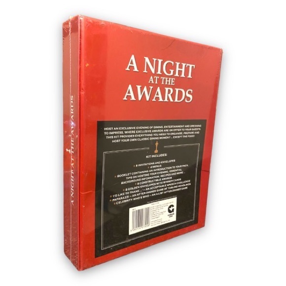 A Night At The Awards Dinner Party Hosting Game Dining Moments New & Sealed - Picture 3 of 6